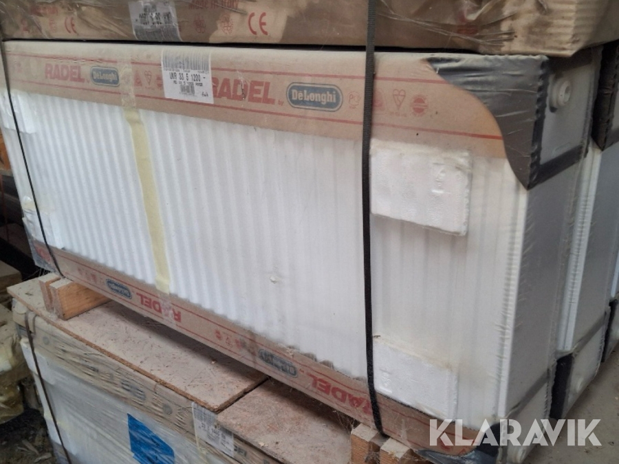 Radiatorer DeLonghi - 3 lags, 8 styk