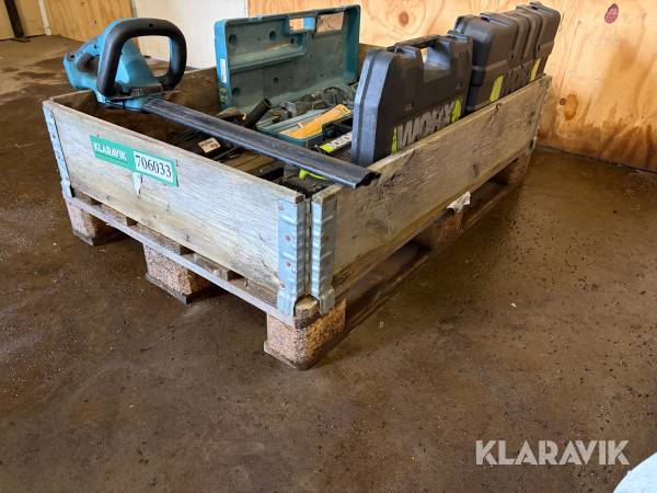 Lot med blandet håndværktøj - 5 enheder