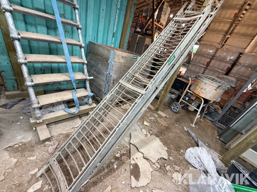 Køreramper galvaniserede 2 styk