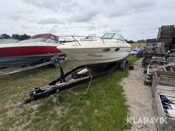 Motorbåd med trailer Sea Ray 220 Signature (220OV) 23 fod