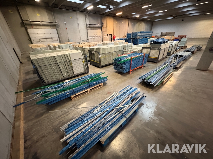 Lagerreoler Nordplan - stort lot