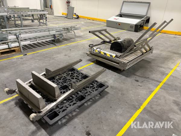 Gulvlift inkl. Variabel trappe på hjul 1 stk.