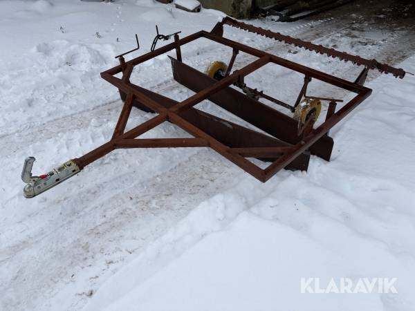 Stige skraber med rive specialfremstillet