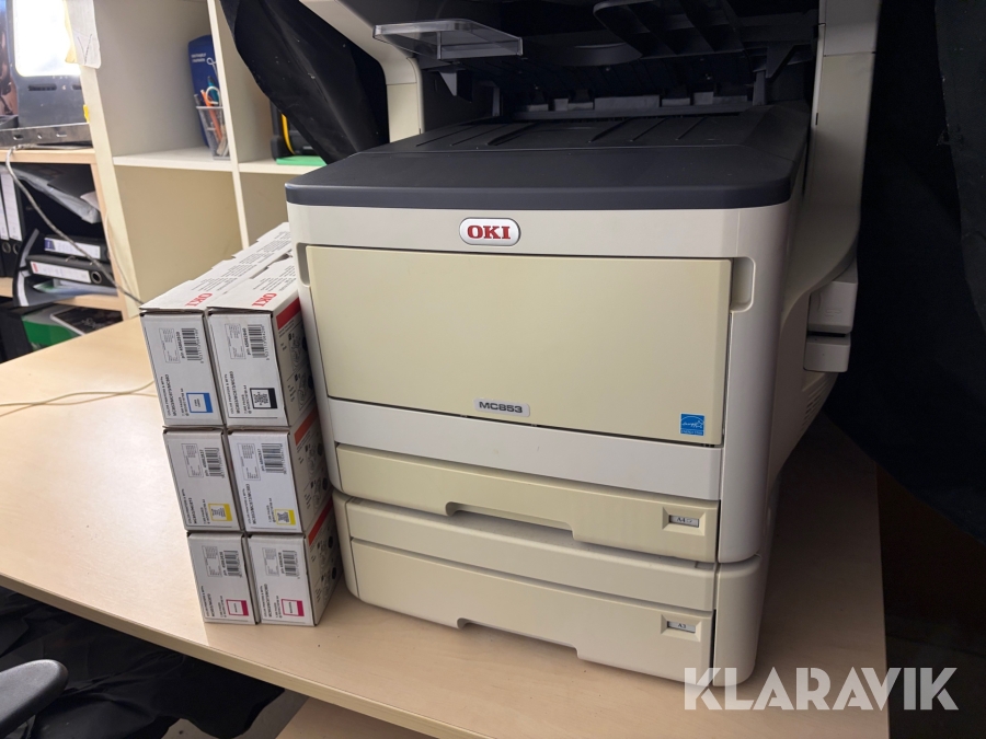 Farve multifunktions Laserprinter OKI MC853