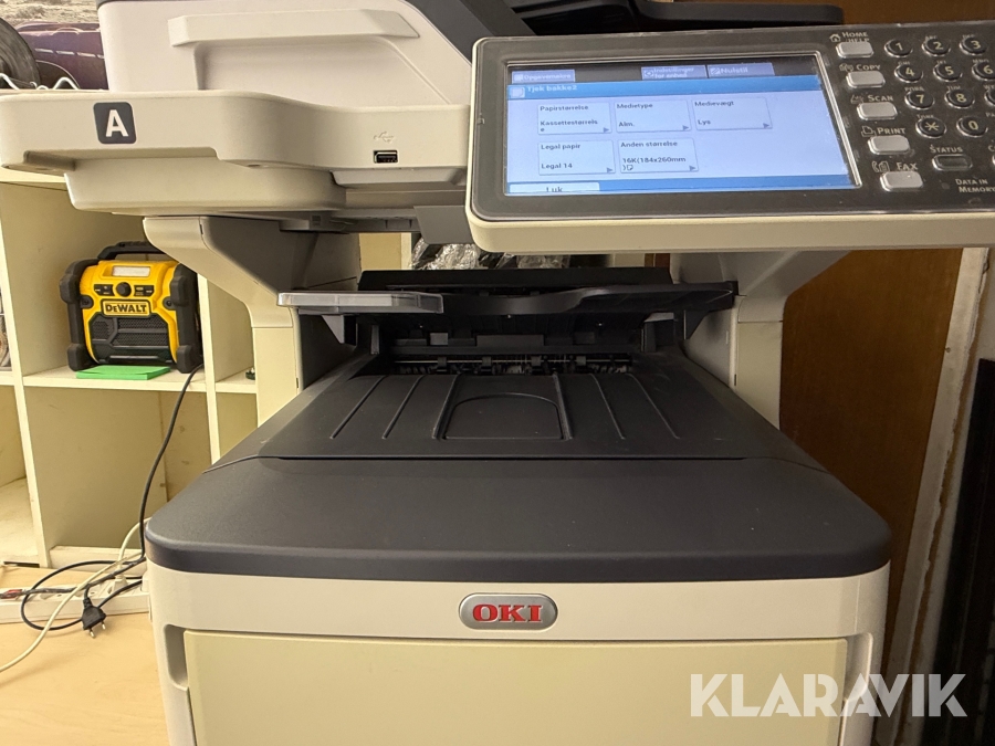 Farve multifunktions Laserprinter OKI MC853