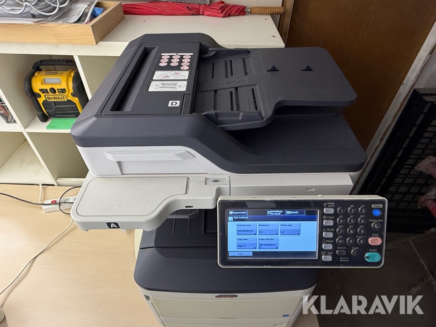 Farve multifunktions Laserprinter OKI MC853