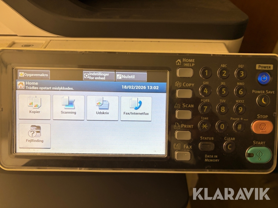 Farve multifunktions Laserprinter OKI MC853