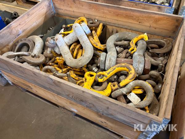 Lot - kroge og sjækler 1 palle