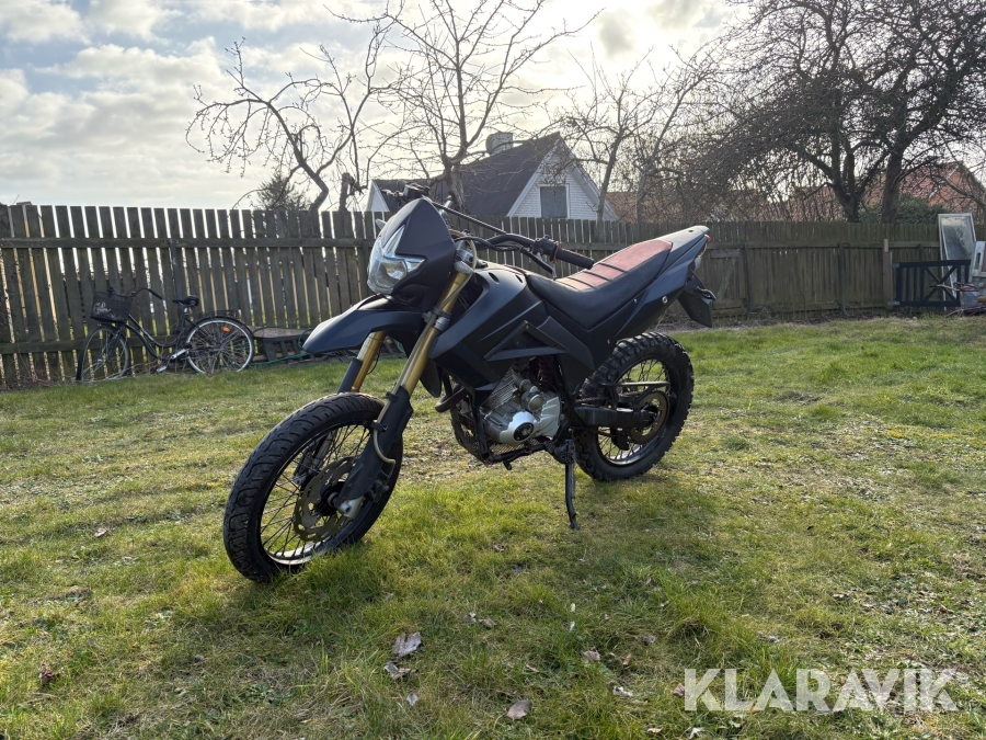 30 offroad knallert Tms Offroad 50cc gear maskine