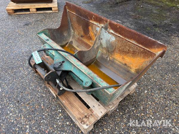 Kipskovl 140cm - til minigraver