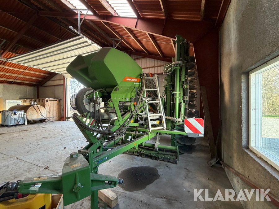 Såmaskine Amazone Catros TS tallerkenharve med GreenDrill såudstyr