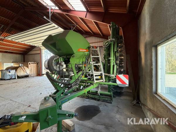 Såmaskine Amazone Catros TS tallerkenharve med GreenDrill såudstyr