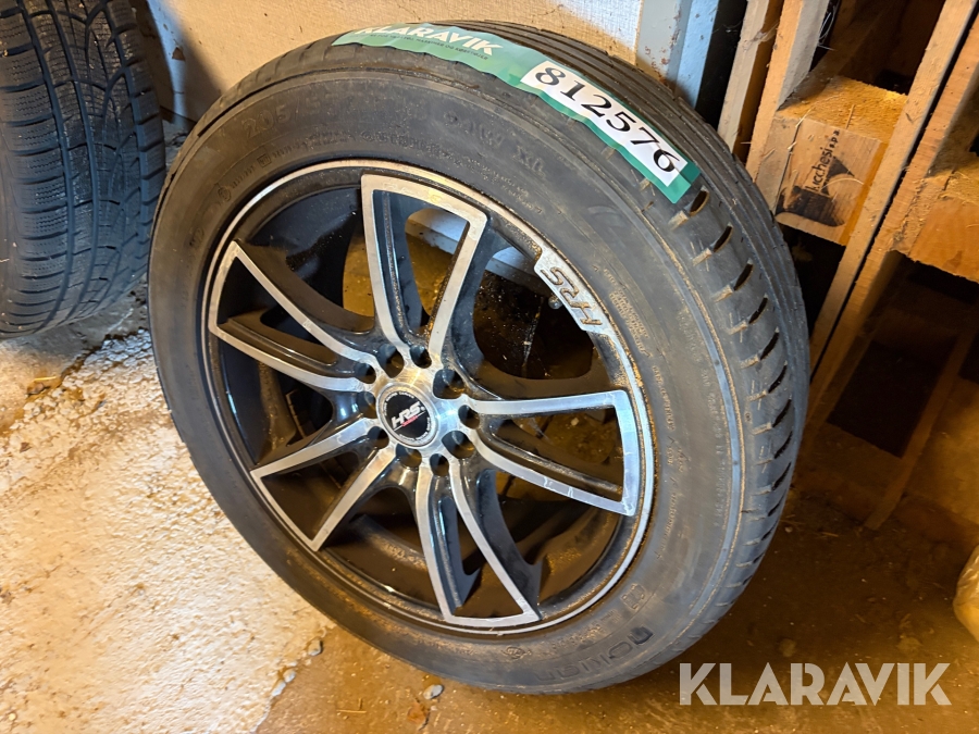Dæk med fælge Nokian Z02 - 4 styk