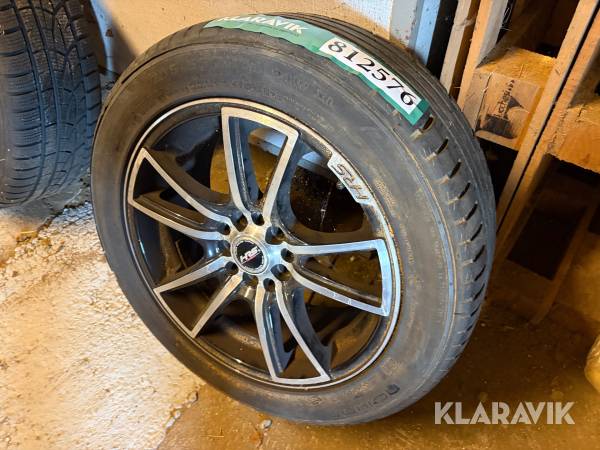 Dæk med fælge Nokian Z02 - 4 styk
