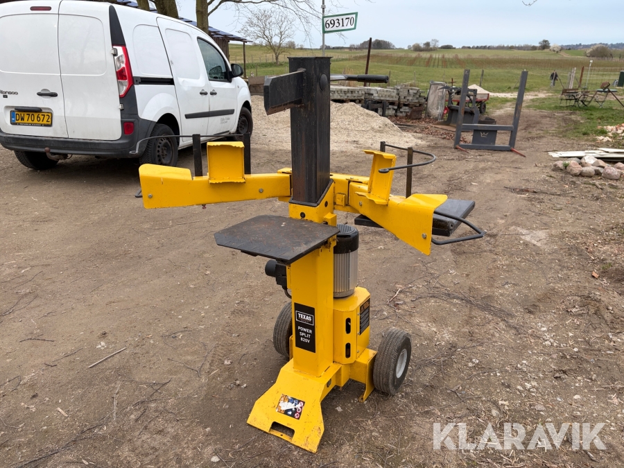 Brændekløver Texas Power Split 820V - 8 tons