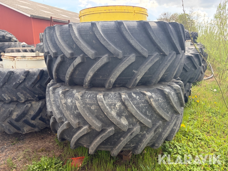 Tvillingehjul Dneproshina 710/70R38 2 styk med spænder