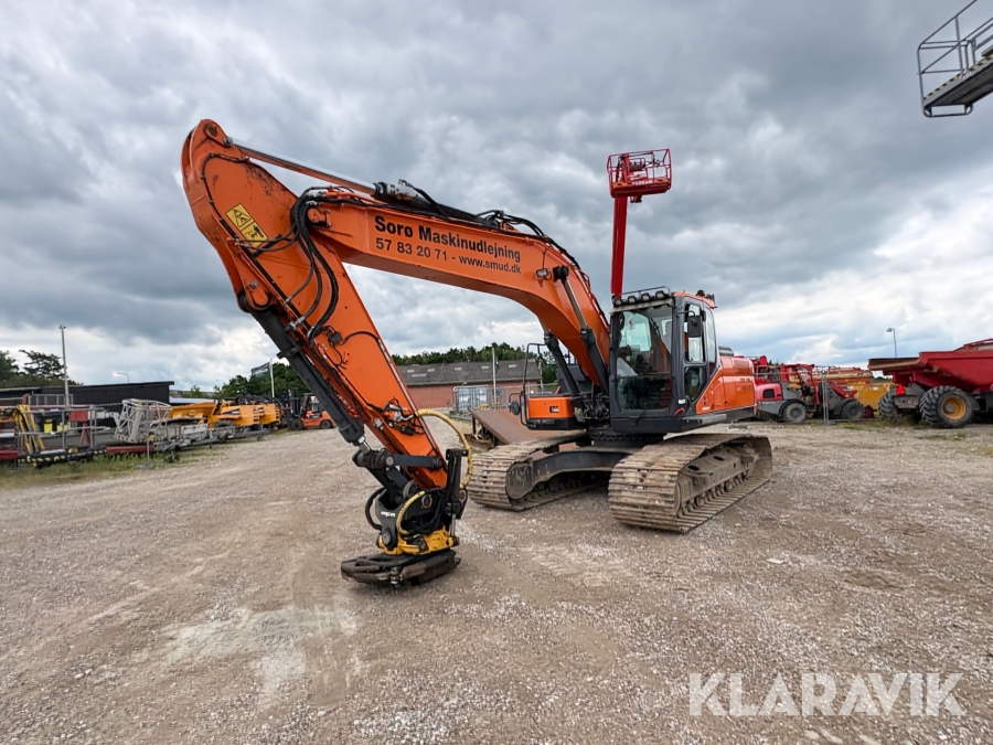 Gravemaskine Doosan DX225LC-5 Engcon Rotortilt