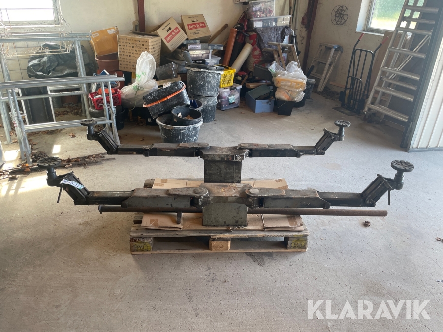 U lift hoved med klik arme Stenhøj 3T