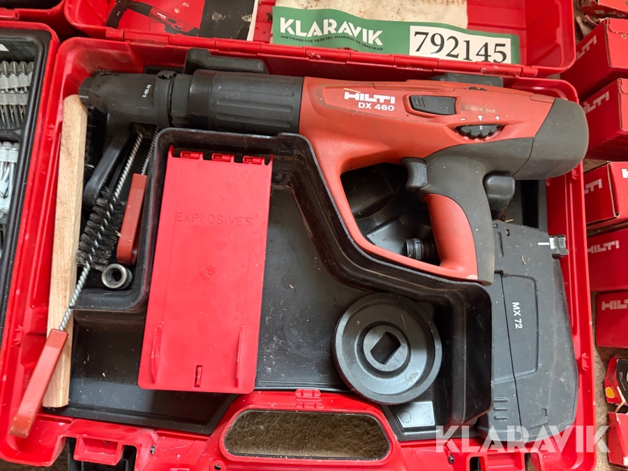 Søm pistol Hilti med tilbehør