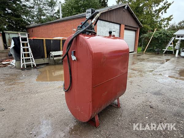 Dieseltank Roug Steel Tank Å 200 med pumpe, 1 styk