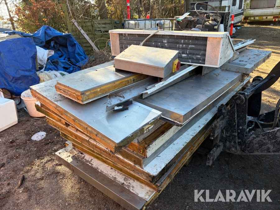 Kølerum / kølepaneler med aggregat