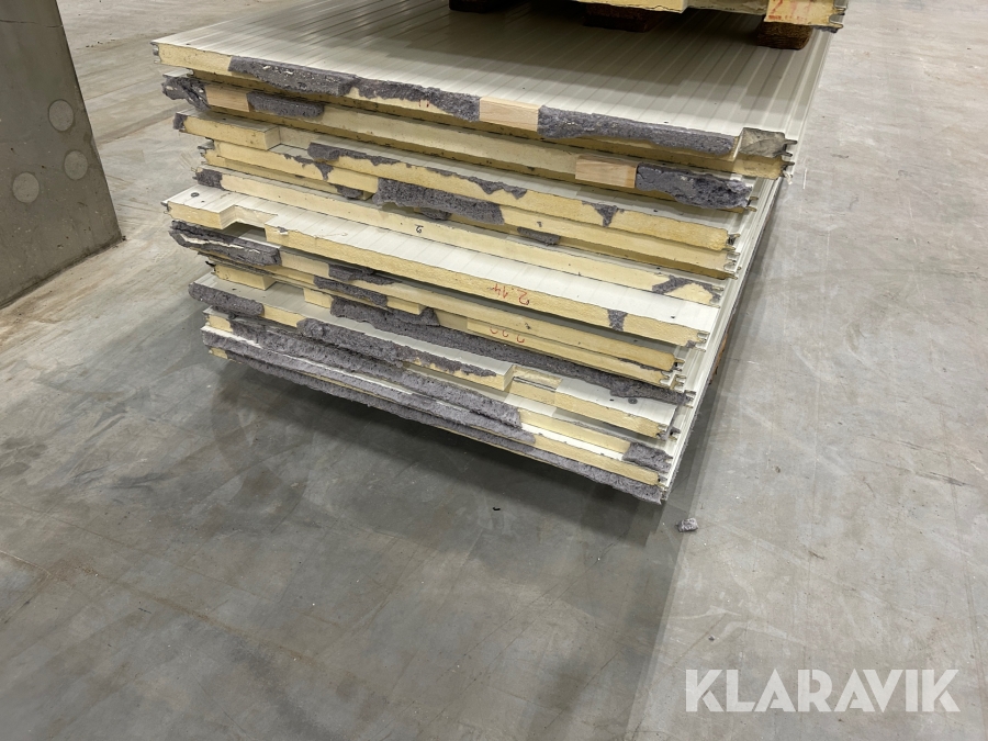 Sandwich paneler, Greve, Klaravik auktioner