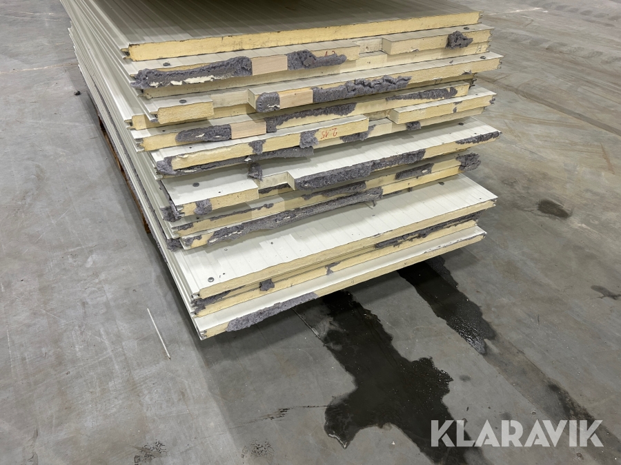 Sandwich paneler, Greve, Klaravik auktioner