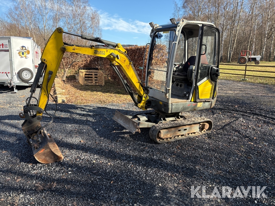 Gravemaskine Wacker Neuson ET 18 Ballerup Klaravik Auktion gravemaskine-wacker-neuson-et-18-ballerup-klaravik-auktion