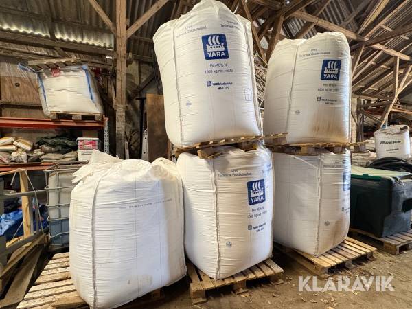 Tømiddel 5 paller ca 4.5ton Yara Teknisk Urea