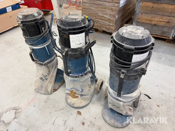 Industristøvsugere Dustcontrol DC2700C 3 styk