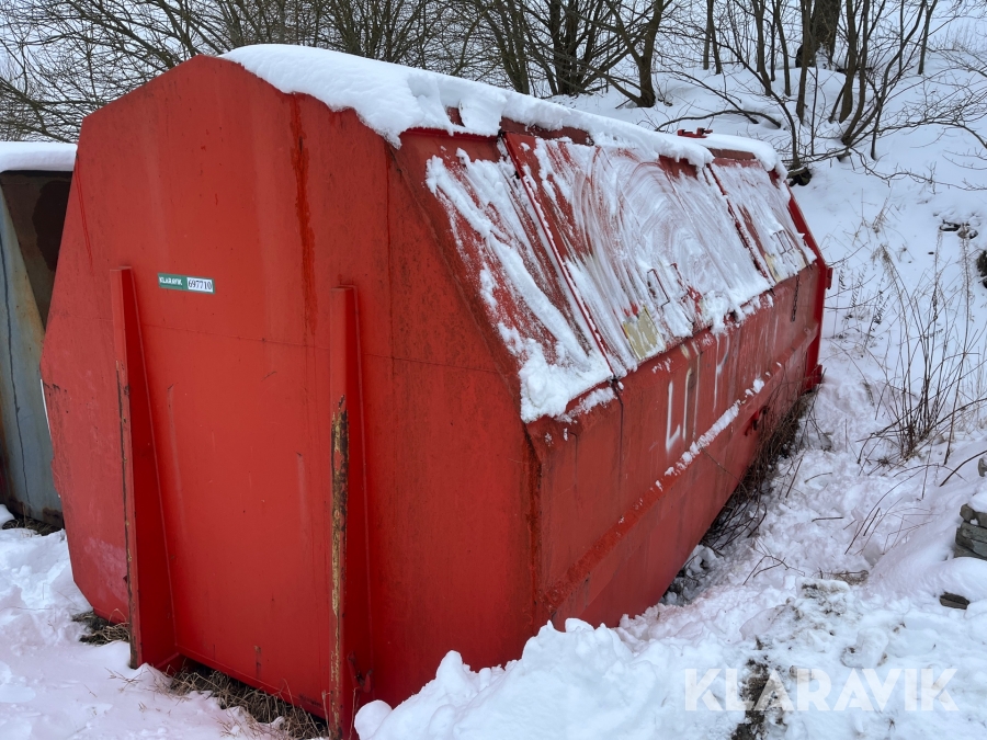 Affaldscontainer til wirehejs