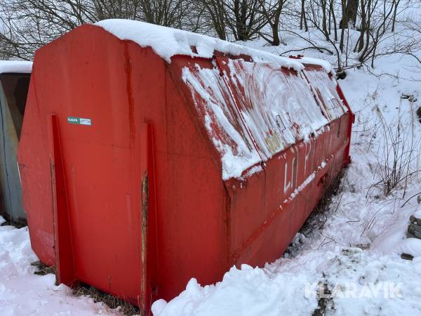 Affaldscontainer til wirehejs