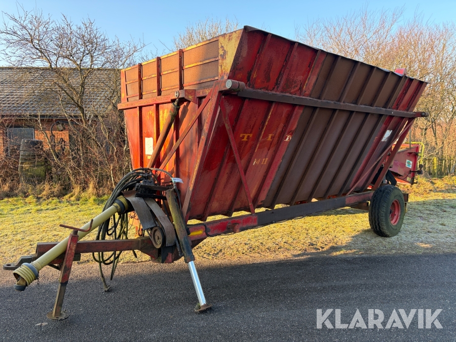 Flishugger Lindana TP 150 PTO med højtipsvogn