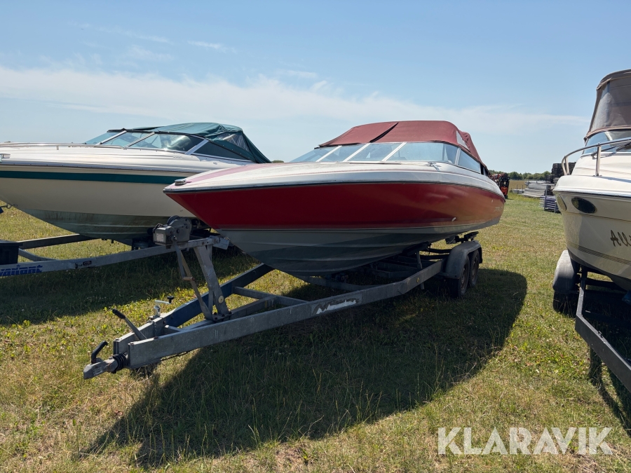Motorbåd med bådtrailer Arriva 2452 Sunbridge 26-fod