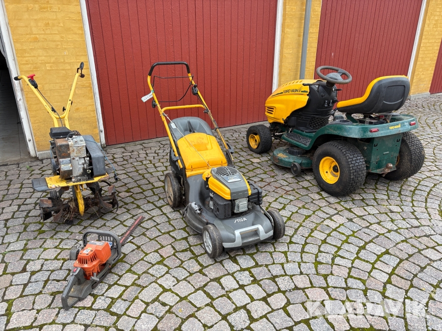 Havemaskiner Stiga, Husqvarna, Yardman, Honda & Texas - 5 styk