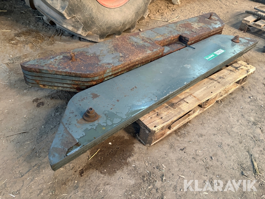 Vægt klodser 8 X 111 Kg. - passer til Jaguar snitter i 800 og 900 serie