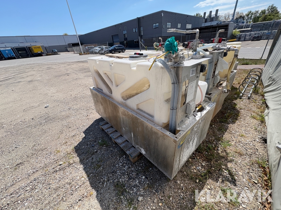 Kemibeholdere med dosering Flexmatic 2 styk