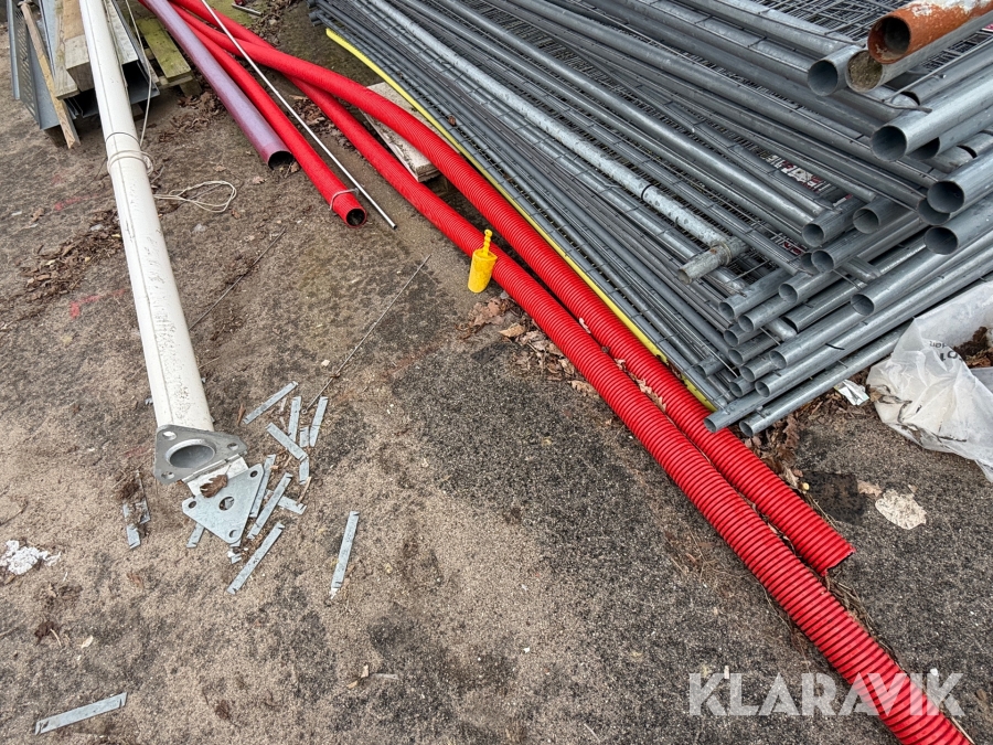 Plastik rør, Egedal, Klaravik auktioner