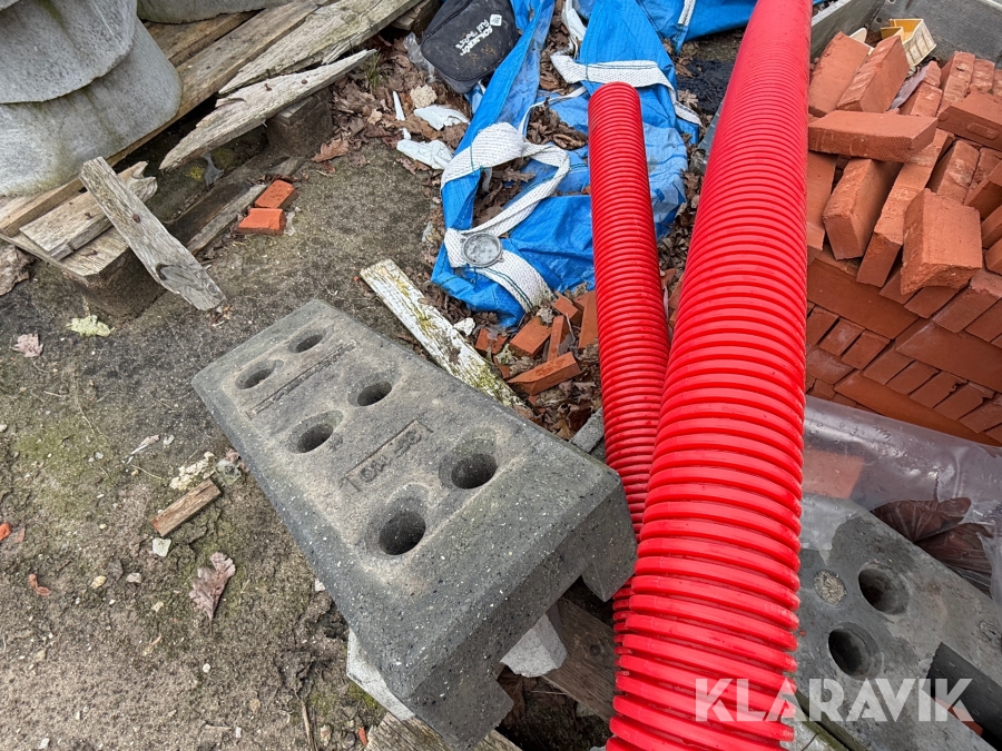 Plastik rør, Egedal, Klaravik auktioner
