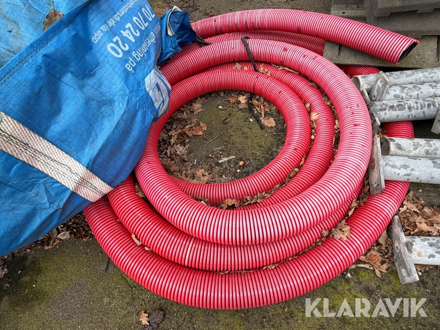 Plastik rør, Egedal, Klaravik auktioner