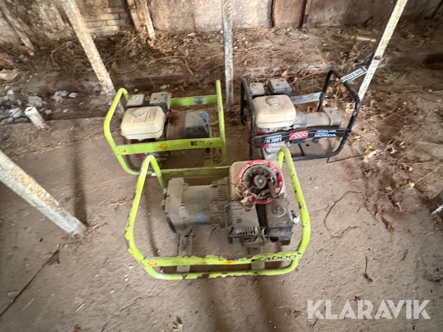 Generatorer Fogo / Pamac E4000 / E3200 / FH3001 3 styk