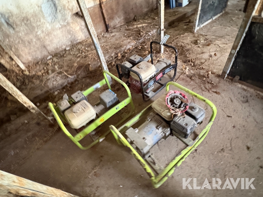 Generatorer Fogo / Pamac E4000 / E3200 / FH3001 3 styk