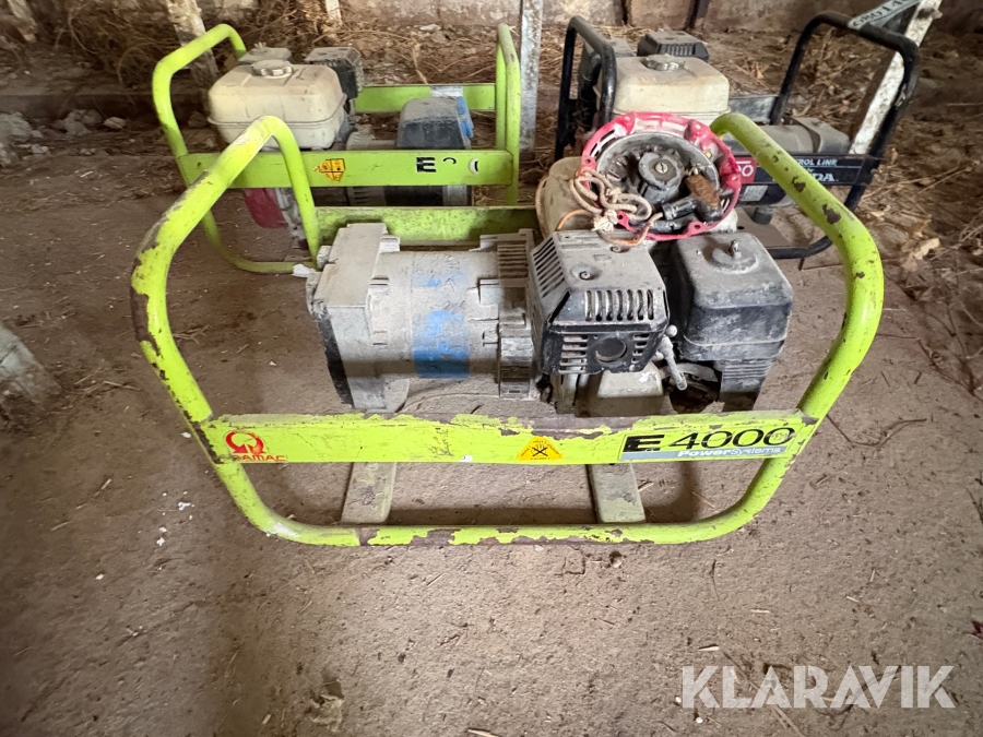 Generatorer Fogo / Pamac E4000 / E3200 / FH3001 3 styk