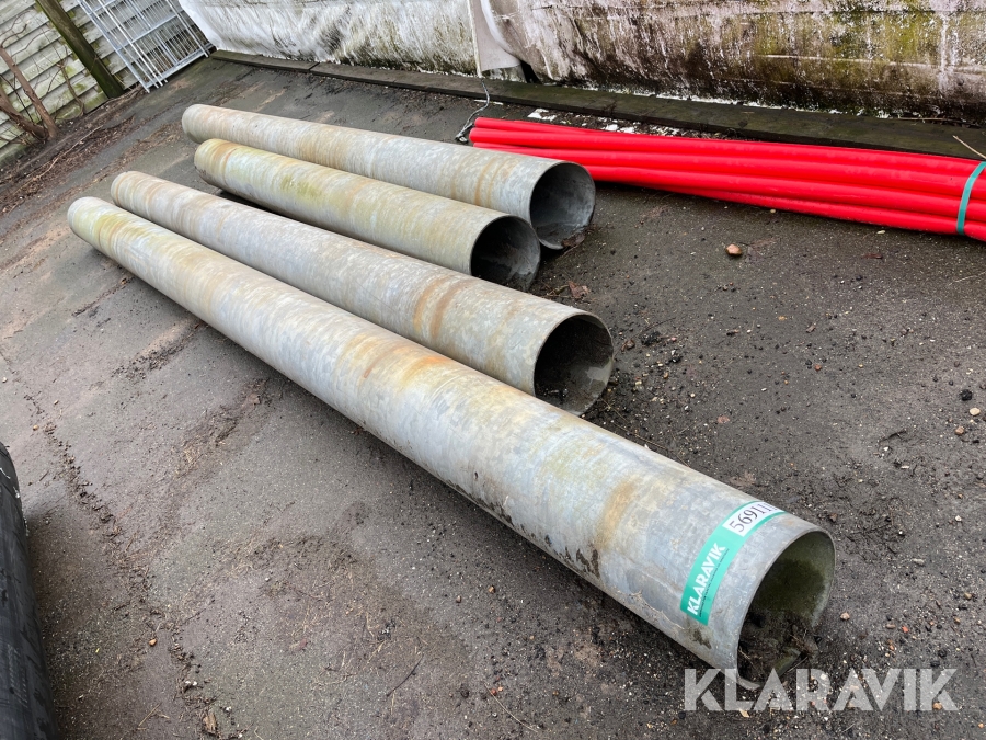 Stålrør galvaniseret, Aalborg, Klaravik auktioner