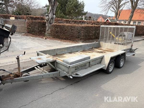Maskintrailer Variant 3500 kg 2-akslet