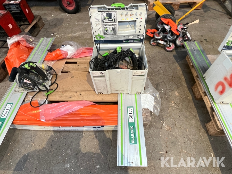 Dyksav med skinne Festool TS 55