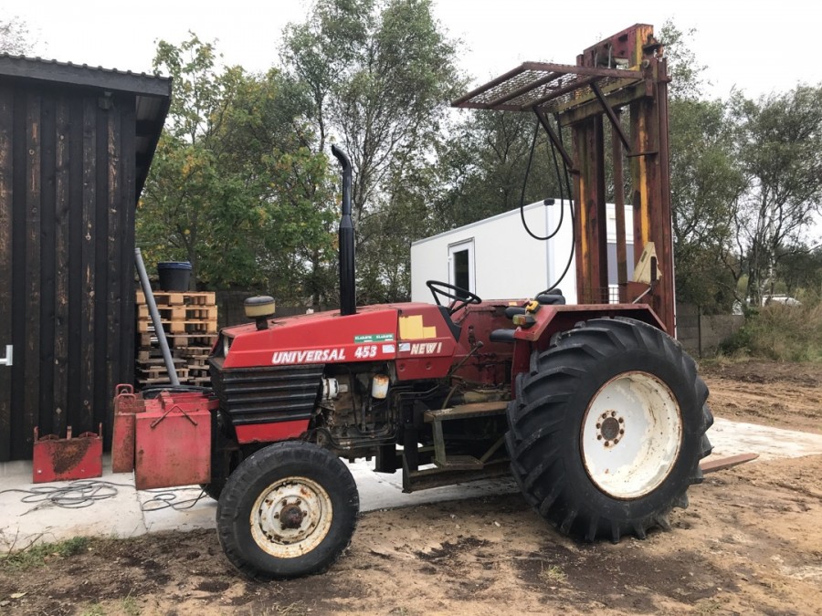 Traktor m. Byggelift