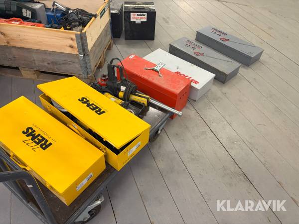 Lot af div. VVS-værktøj RIDGID