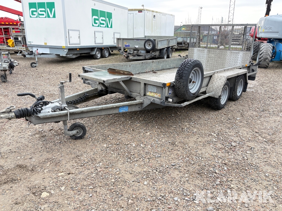 Maskintrailer 3500kg IFOR Williams trailers 126-R