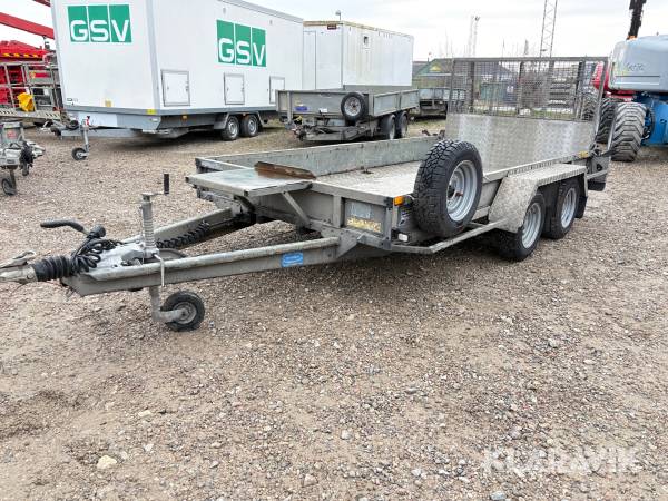 Maskintrailer 3500kg IFOR Williams trailers 126-R